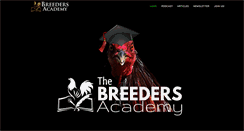 Desktop Screenshot of breedersacademy.com